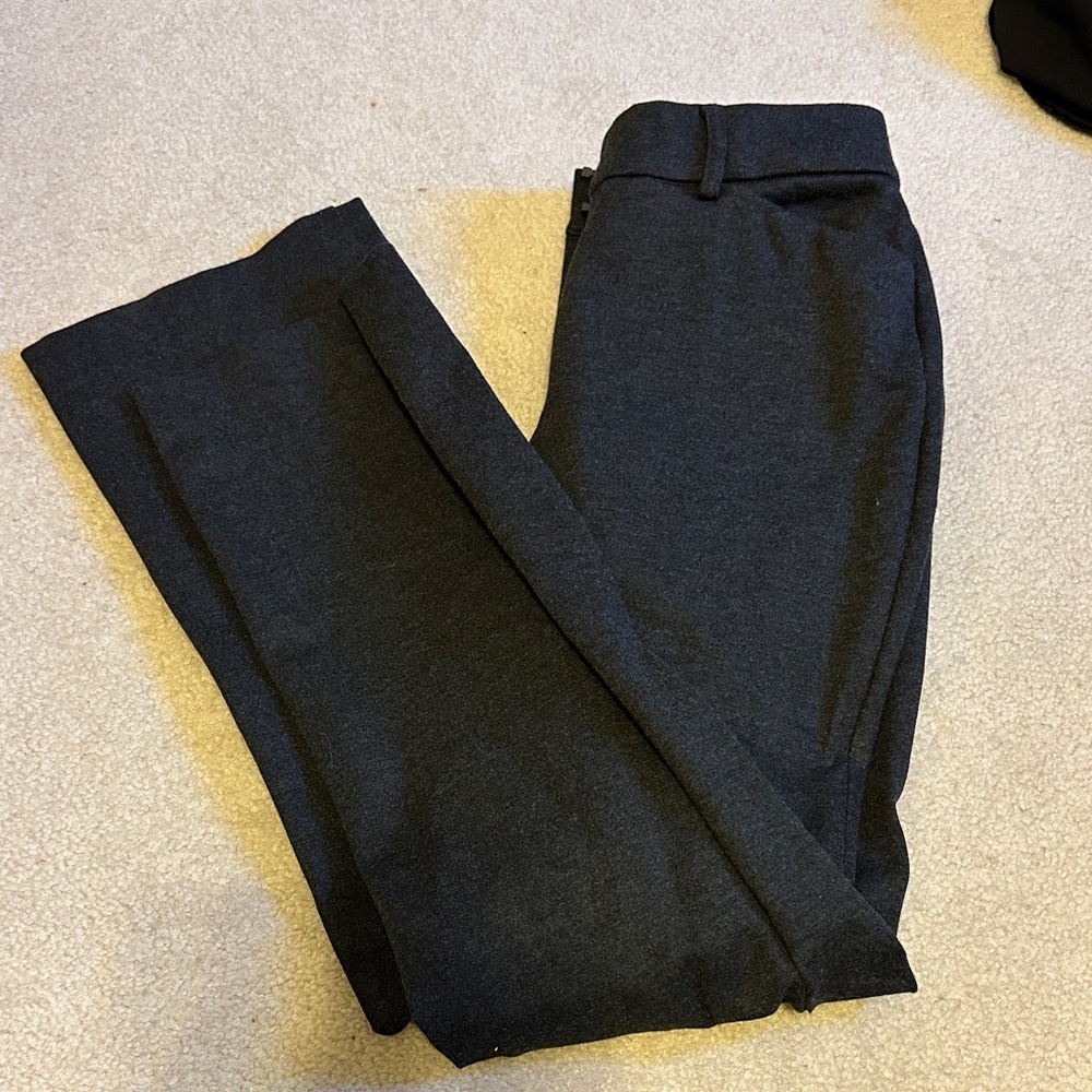 Express Women's Charcoal Gray Trousers